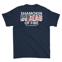 Shamokin Fire Bureau Navy Short-Sleeve T-Shirt