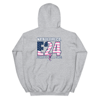 Natalie Fire Co. Breast Cancer Awareness Small Ribbon Hoodie