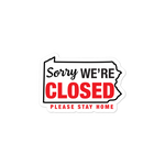 Sorry PA is closed sticker