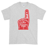 Number 1 Raiders Fan Short-Sleeve T-Shirt
