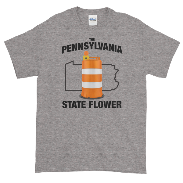 PA State Flower Short-Sleeve T-Shirt