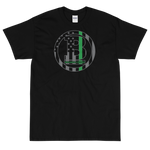 Breaker Cigars Thin Green Line Short Sleeve T-Shirt