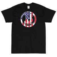 Breaker Cigars American Flag Short Sleeve T-Shirt
