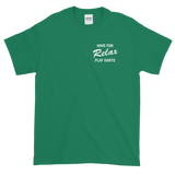Relax and Play Darts Short-Sleeve T-Shirt
