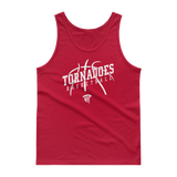 Tornadoes Basketball Customizable Red Tank top