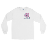 Natalie Fire Co. Breast Cancer Awareness Small Ribbon Long Sleeve T-Shirt
