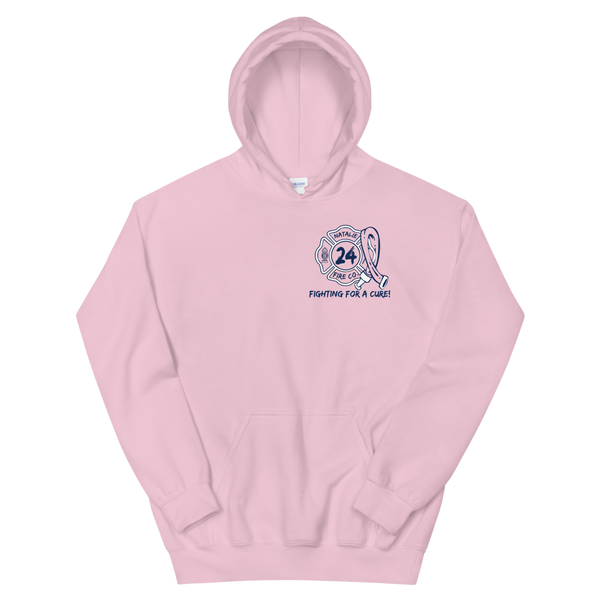 Natalie Fire Co. Breast Cancer Awareness Large Ribbon  Hoodie