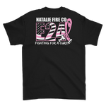 Natalie Fire Co. Breast Cancer Awareness Large Ribbon Short Sleeve T-Shirt