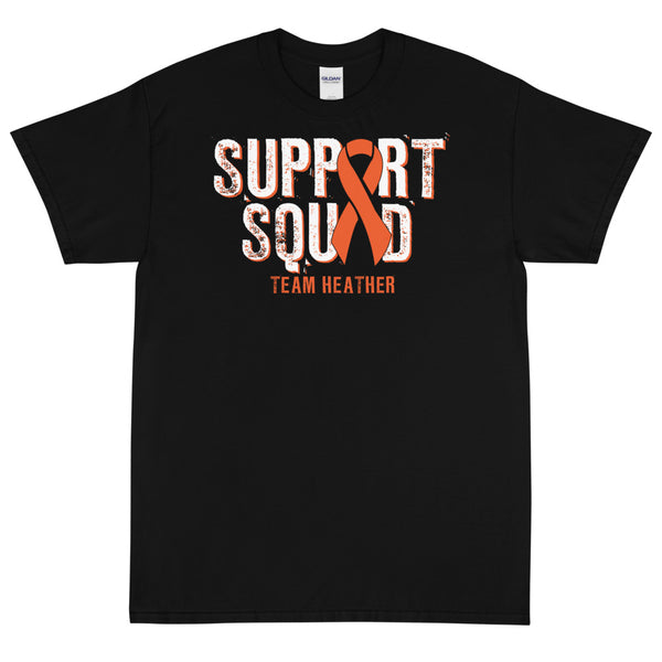 Team Heather Support Squad Short Sleeve T-Shirt