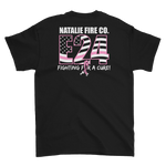 Natalie Fire Co. Breast Cancer Awareness Small Ribbon Short Sleeve T-Shirt