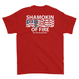 Shamokin Fire Bureau Red Short-Sleeve T-Shirt
