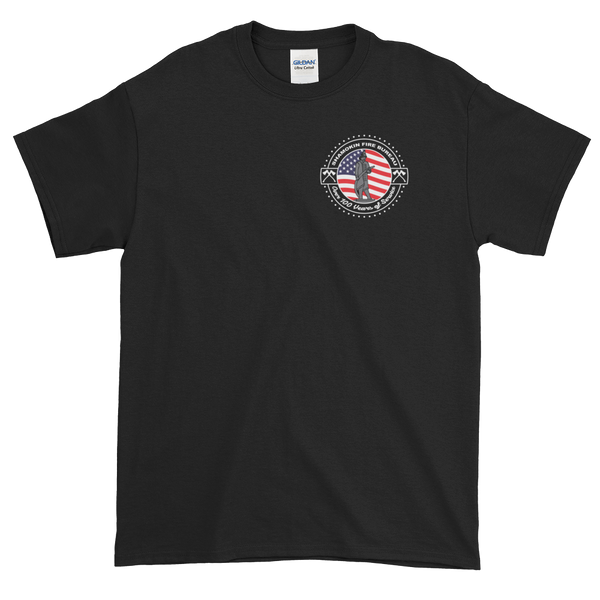 Shamokin Fire Bureau Black Short-Sleeve T-Shirt