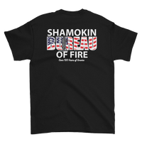 Shamokin Fire Bureau Black Short-Sleeve T-Shirt