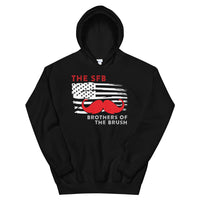 Brothers of the Brush Red Stash Unisex Hoodie