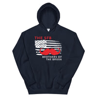 Brothers of the Brush Red Stash Unisex Hoodie